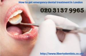How to get emergency dental treatment in London